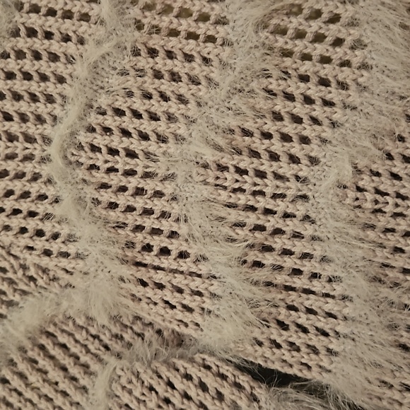 3/$18 - Candies Fuzzy Long Cardigan - Picture 6 of 6